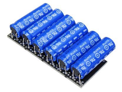 Picture of SUPER CAPACITOR RADIAL D/LAY MODULE 1.6F / 6x2V7 10F 16V