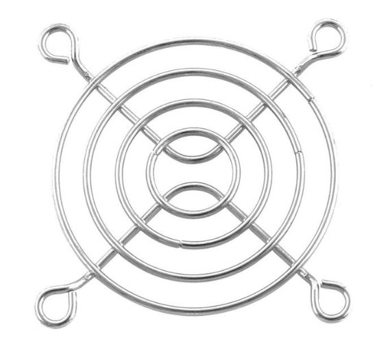 Picture of CHROME METAL FINGER GUARD FOR 60mm FAN