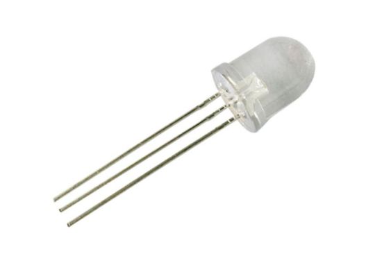 Picture of BI-COLOUR LED 8mm DIFFUSED GR/RD CC