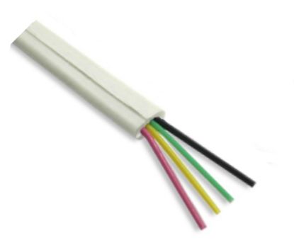 Picture of FLAT MODULAR TELE-PHONE 4C CABLE CREAM - DEBULK