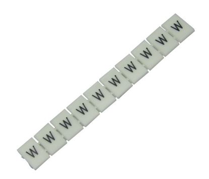 Picture of TERMINAL MARKER STRIP D/R 8.2mm 10 POLE W