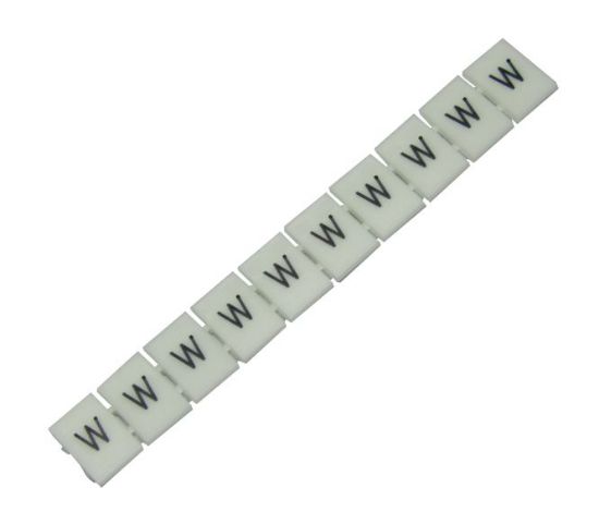 Picture of TERMINAL MARKER STRIP D/R 8.2mm 10 POLE W