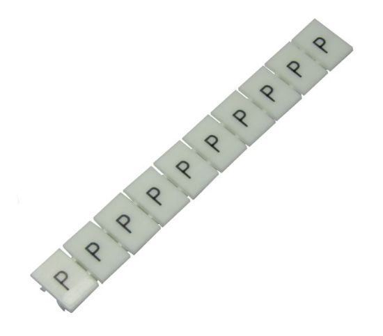 Picture of TERMINAL MARKER STRIP D/R 8.2mm 10 POLE P