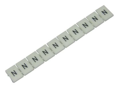 Picture of TERMINAL MARKER STRIP D/R 8.2mm 10 POLE N