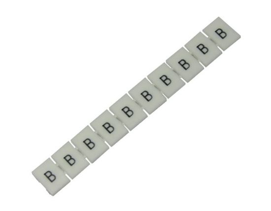 Picture of TERMINAL MARKER STRIP D/R 8.2mm 10 POLE B