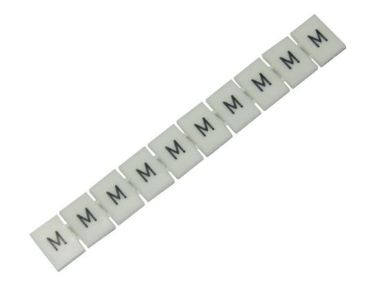 Picture of TERMINAL MARKER STRIP D/R 8.2mm 10 POLE M
