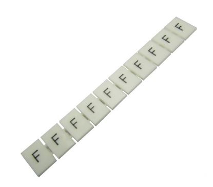 Picture of TERMINAL MARKER STRIP D/R GREY 8.2mm 10 POLE F