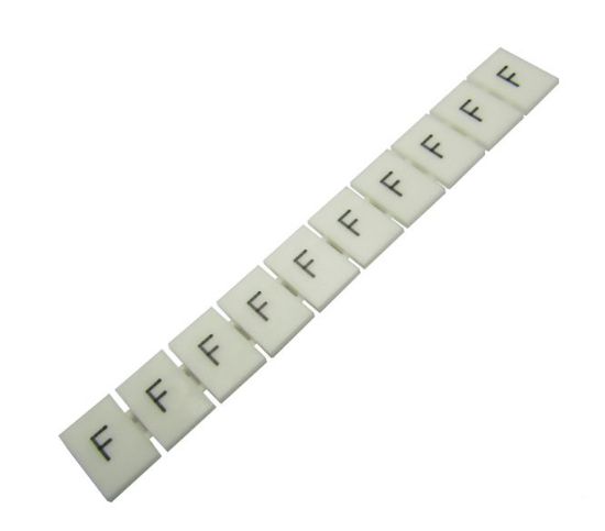 Picture of TERMINAL MARKER STRIP D/R GREY 8.2mm 10 POLE F