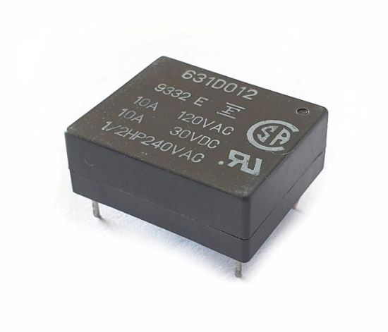 Picture of RELAY SPDT 10A 12VDC SQR 5-PIN