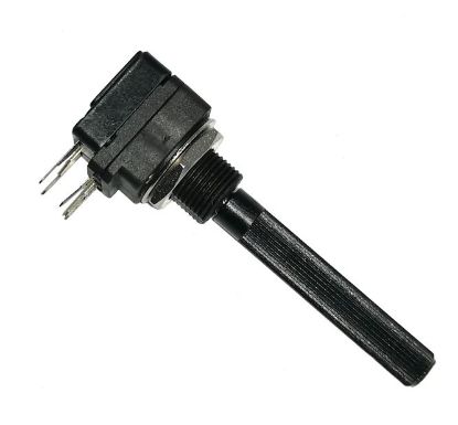 Picture of POTENTIOMETER W/SWITCH 16mm PCB-5 470K LIN