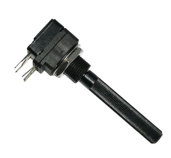 Picture of POTENTIOMETER W/SWITCH 16mm PCB-5 470K LIN