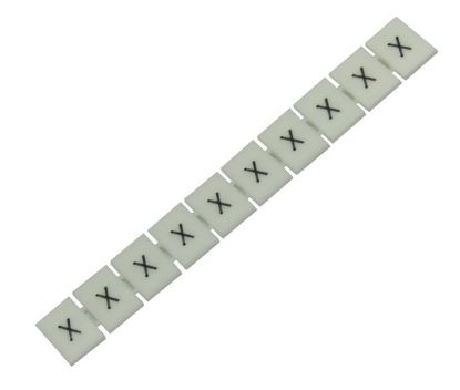 Picture of TERMINAL MARKER STRIP D/R 8.2mm 10 POLE X
