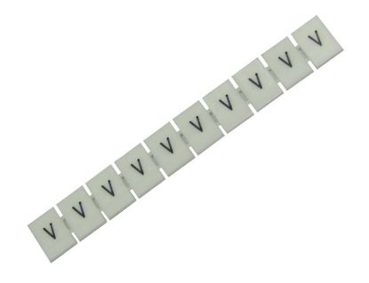 Picture of TERMINAL MARKER STRIP D/R 8.2mm 10 POLE V