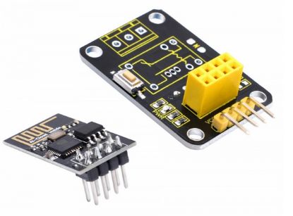 Picture of ESP-01 WI-FI AND LM35 TEMPERATURE MODULE