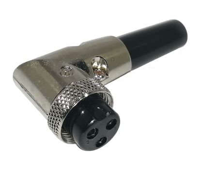 Picture of M16 SOCKET R/A 3-PIN FOR MICROPHONE