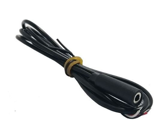 Picture of STEREO JACK SOCKET IN-LINE 3.5MM 1M, 3 CORE WIRE