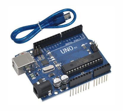 Picture of ARDUINO UNO R3 DEVELOP. MODULE BOARD WITH LONG HEADERS