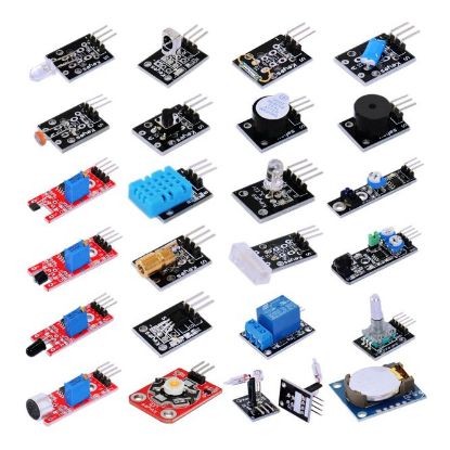Picture of SENSOR ASSORTMENT FOR ARDUINO PROJECTS 24PCS