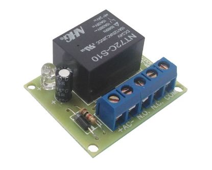 Picture of 24VDC/16VAC RELAY BOARD WITH LED INDCATOR CL-GR