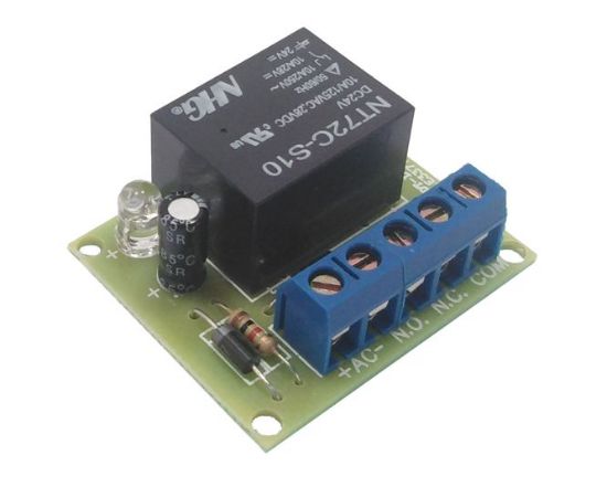 Picture of 24VDC/16VAC RELAY BOARD WITH LED INDCATOR CL-GR