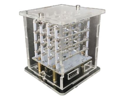 Picture of 4X4X4 LED CUBE KIT FOR ARDUINO + FTDI MODULE
