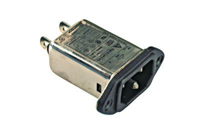 Picture of PANEL MOUNT FILTER EMI MAINS LUGS 6A 250V
