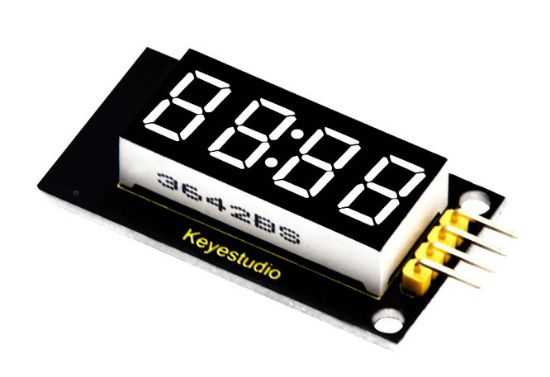 Picture of LED DISPLAY MODULE 4-DIGIT 7-SEG  TM1637
