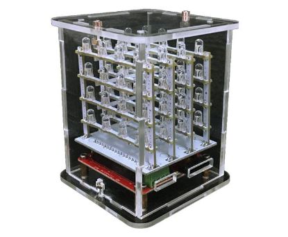 Picture of 4X4X4 LED CUBE KIT FOR ARDUINO