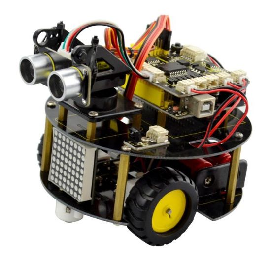 Picture of SMART LITTLE TURTLE ROBOT CAR KIT V2.0 - unassembled