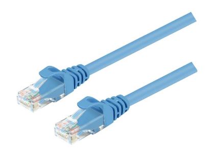 Picture of CAT6 UTP NETWORK LEAD RJ45-RJ45 BLUE 1:1 2M