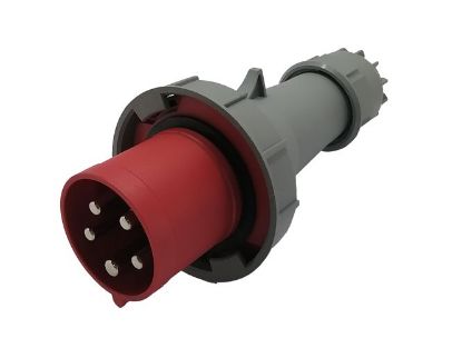 Picture of INLINE 5P INDUSTRIAL PLUG IP67 63A 3P+E+N 380V