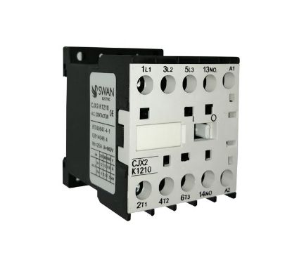 Picture of AC CONTACTOR 12A 230VAC COIL 3POLE N.O & 1N.O AUX