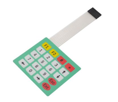 Picture of 20 KEYS MEMBRANE KEYBOARD 185X85X3mm