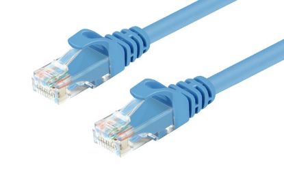Picture of CAT6 UTP NETWORK LEAD RJ45-RJ45 BLUE 1:1 1M