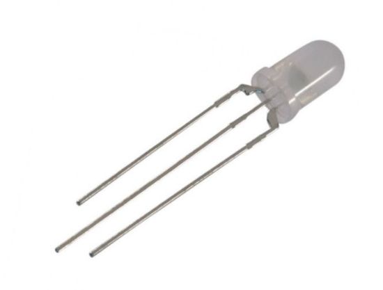 Picture of LED 5mm FR-RD/GR RND C-C 60D