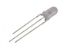 Picture of LED 5mm FR-RD/GR RND C-C 60D