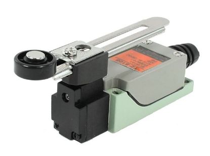 Picture of MICRO LIMIT SWITCH DPST NO+NC WITH ROLLER ON LEVER 56x21