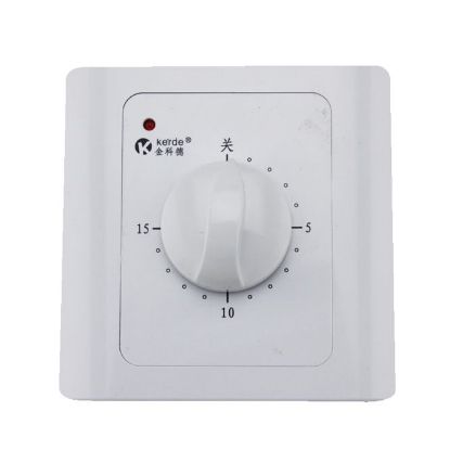 Picture of 220VAC MECHANICAL DIAL TIMER 0-15MINUTE 10(2)AMP MAX