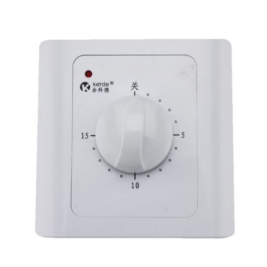Picture of 220VAC MECHANICAL DIAL TIMER 0-15MINUTE 10(2)AMP MAX