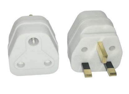 Picture of ADAP M/PLUG BRITISH-SA SOCKET