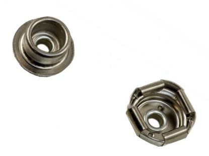 Picture of CLIP ON CONNECTOR FOR 9V/PM3 BATTERY PER SET (MAL+FEM)
