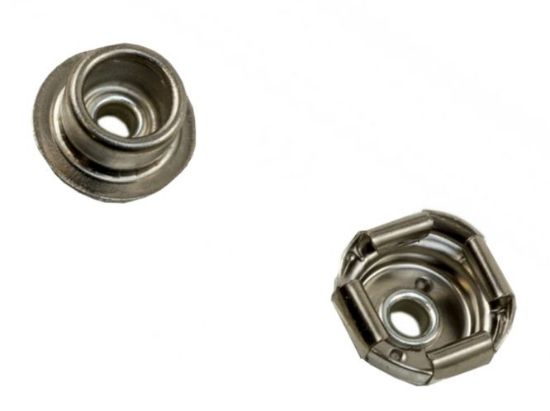 Picture of CLIP ON CONNECTOR FOR 9V/PM3 BATTERY PER SET (MAL+FEM)