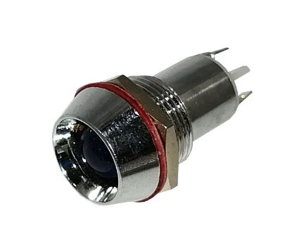 Picture of 10MM LED INDICATOR 12VDC BLUE