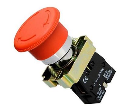 Picture of 22mm EMERGENCY STOP RESET RETURN PUSH BUTTON NO