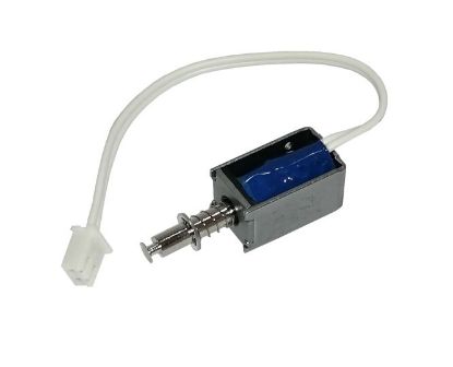 Picture of SOLENOID PULL 0A1 12V 1W2 4mm STROKE SPRING LOADED 20X12X11