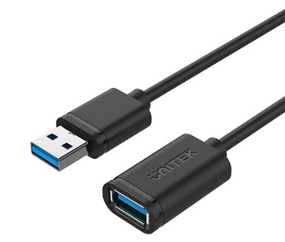 Picture of 2M USB2.0 TYPE-A (M) TO TYPE-A (F)
