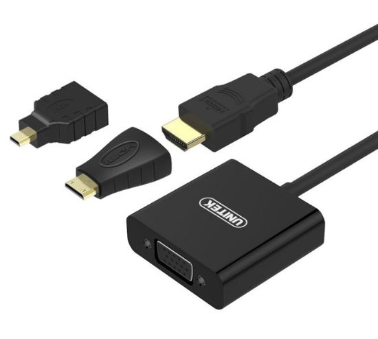 Picture of HDMI TO VGA CABLE CONVERTER WITH AUDIO