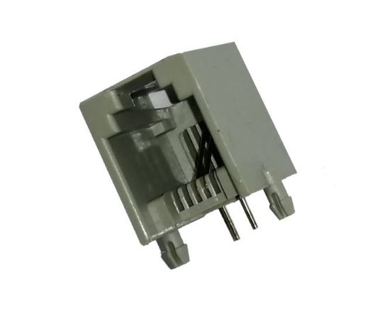 Picture of SOCKET RJ11 PCB STR 2-PIN