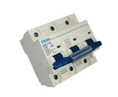 Picture of CIRCUIT BREAKER 100A 10KA 3P CURVE C