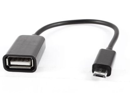 Picture of USB2.0 FEMALE TO MICRO USB MALE 150MM
